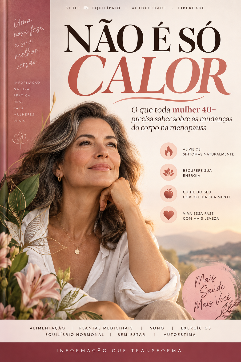 Capa do e-book Não É Só Calor