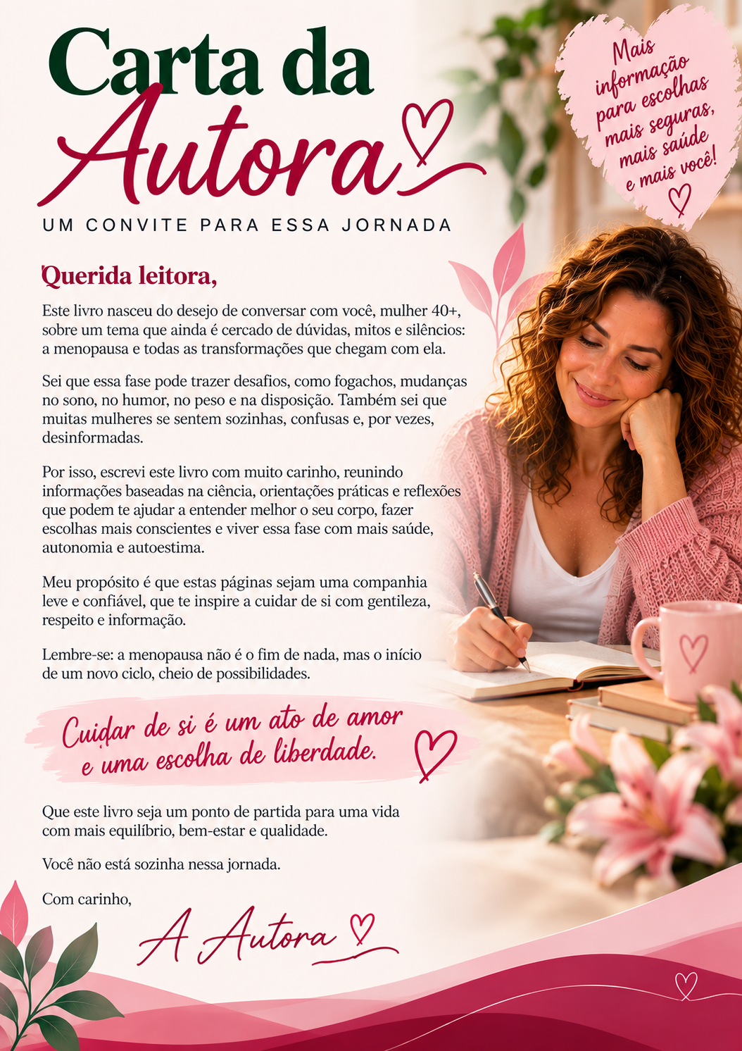 Carta da autora